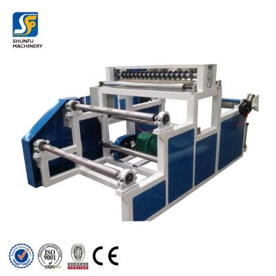 China Kraft Plant Roll Slit Machine Paper Rewinding Paper Cutter for sale