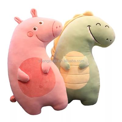 China Stuffed Animal Giraffe Stuffed Animal Giraffe Pig Plush Toy Soft Kawaii Stuffed Unicorn Pillow Toys for sale