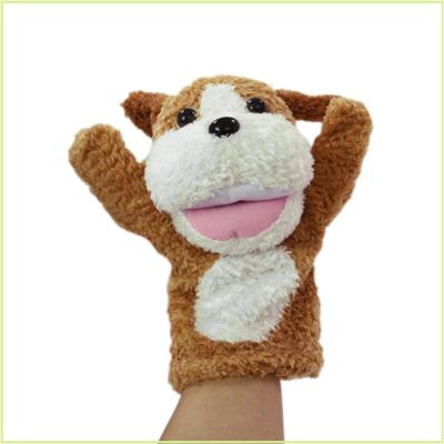 China Movable Plush Puppet Movable Mouth Animals Museum Toy Story Toy Story Puppet Cute Dog for sale