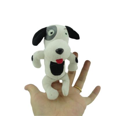 China Plush Gift Baby Kids Purse Hand Puppet Finger Stuffed Animal Toy for sale