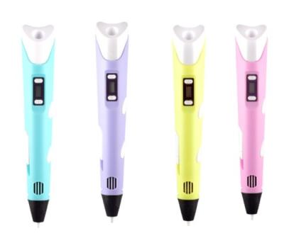 China Stereo 3D Printing Pen 3d Printing Pen 3D Drawing Pen 4D Filament Printing Pen Children's Gift Toy for sale