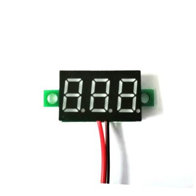 China DC2.50V-32.0V Head 0.36LED Digital Display Voltmeter DC2.50V-32.0V Digital Voltmeter Precision Two Wire Voltage Monitor for sale