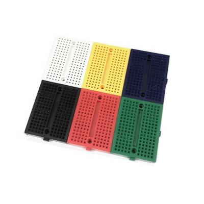 China ABS SYB-170 Mini Breadboard Experiment Board Circuit Board Hole Panel 35x47mm Color for sale