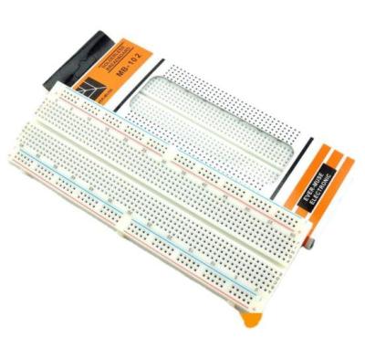 China Factory Direct Breadboard Board Breadboard Board High Quality ABS Factory Hole MB102 830 Universal Hole Board for sale