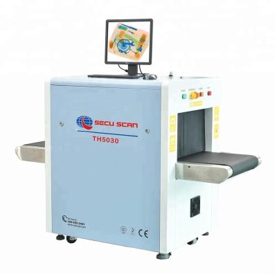 China lowest price x ray baggage scanner security inspection system adopt to LINUX operation system 500 (W) x 300 (H) mm for sale