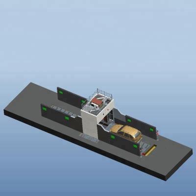 China High performance small vehicle X Ray Scanner Safeway System with powerful image processing functions 50mm for sale