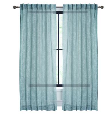 China Europe Wholesale Polyester Curtain Living Room Window Drapes 100% Pure Silver Drapes for sale