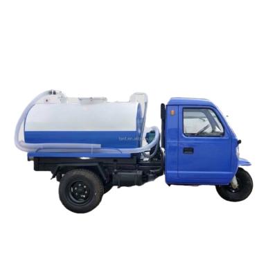 China Fecal Tricycle Sewage Suction Truck Waste Treatment Tricycle Suction Truck for sale