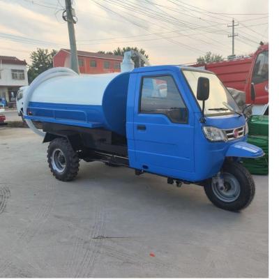 China Diesel Fecal and Sewage Truck Suction Sewage Truck Fecal Truck Tricycle Suction Sewage Suction Truck for sale