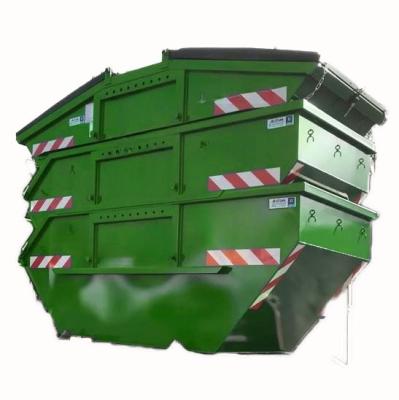 China Certified Farm DNV 2.7-1 Oil Cutting Cutting Container Tilting Bucket Drop Hopper Container for sale