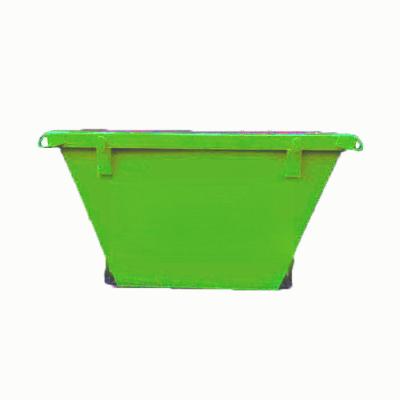 China Farm Scrap Steel Metal Scrap With Lid And Tilt Hook Bucket British Container for sale