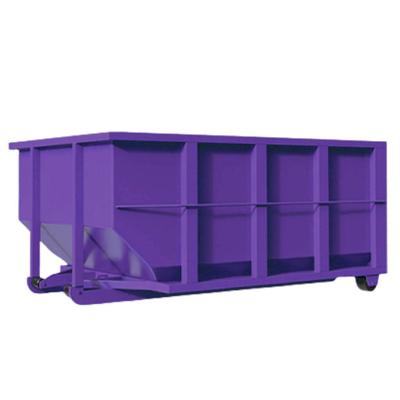 China Garbage Sorting Recycling Classification Wholesale Drops Custom Lift Container Stackable Hook Lift Container Landfill Waste Dump Bin for sale