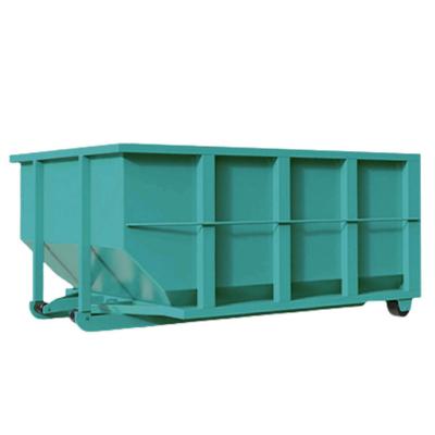 China Garbage Sorting Recycling Classification 8 Yards 10 Yards 15 Yards Drop Stackable Landfill Waste Management Waste Dump Container Hook Lift Container Hook Lift Bin for sale