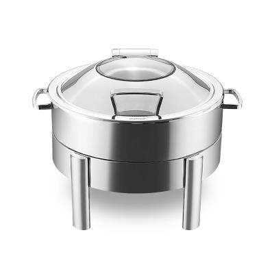 China Factory direct sale luxury hotel buffet ware / stainless steel food warmer chafing dish for sale