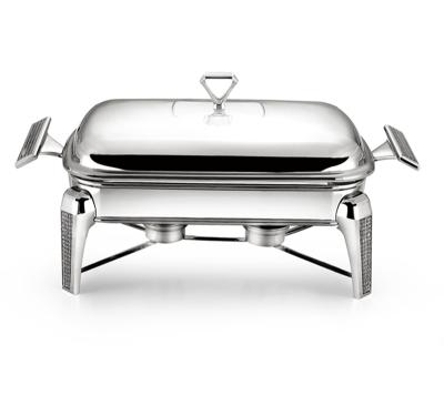 China Luxury Best Price Luxury Food Warmer /Stainless Steel Chafing Dish Buffet for sale