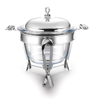 China Luxury Stainless Steel Buffet Food Warmer Soup Warmer for sale