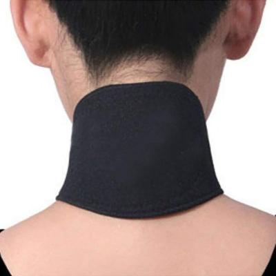 China Breathable Popular Neoprene Tourmaline Self Heating Magnet Stones Pain Relief Neck Support Brace for sale