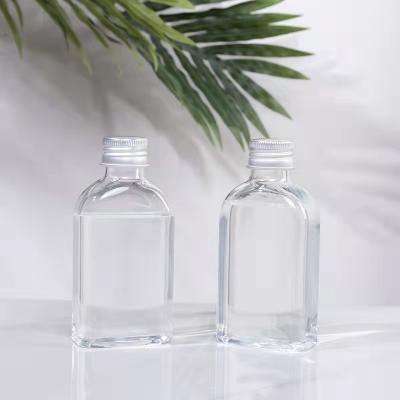 China Eco-friendly Square Shape Free Sample 120ml Plastic Pet Olive Oil Bottle For Skin Care Packaging for sale