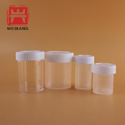 China Plastic PP Sputum Container 30ml Sputum Cup , PP Material for sale