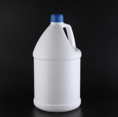 China Household Products 1 Gallon White HDPE Plastic Water Bottles For Liquid for sale