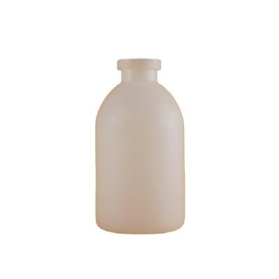 China Medical Plastic Bottles 50ml Clear Plastic Bottles Vaccine With Caps for sale