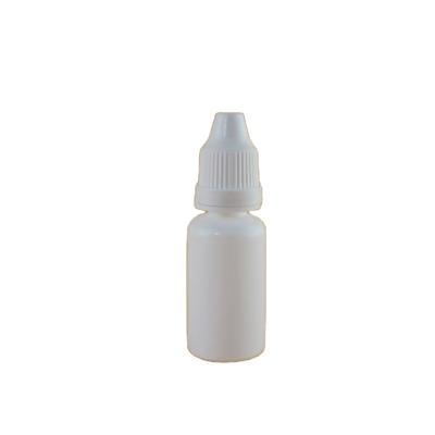 China 3ml 5ml 10ml Eye Dropper Pharmaceutical Bottle White Plastic Dropper Bottle for sale