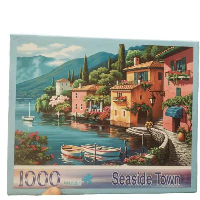 China DIY TOY Factory Wholesale Puzzles Customized 1000 Pcs Jigsaw Puzzles Festival Toys for sale