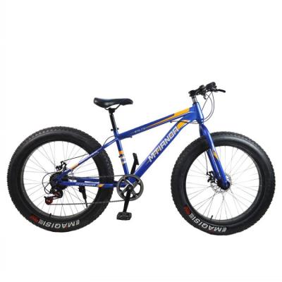 China Fashionable Customized Full Suspension High Carbon Steel Snow Bike Large Tire Outdoor Bicycle for sale