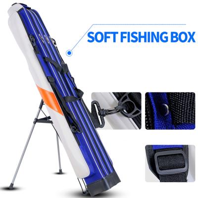 China Large Easy Saltwater Resistant Fishing Tackle Bag Waterproof Fishing Tackle Storage Bags Soft Tackle Box for sale