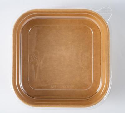 China Eco-friendly wholesale biodegradable Anti-oil takeway fast food packaging paper boxes for lunch for sale