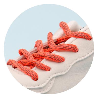 China Coolstring Laces Manufacturer Support Customized Good Quality Oval 120CM Oval Metallic Laces Long For Fashionable Shoes for sale