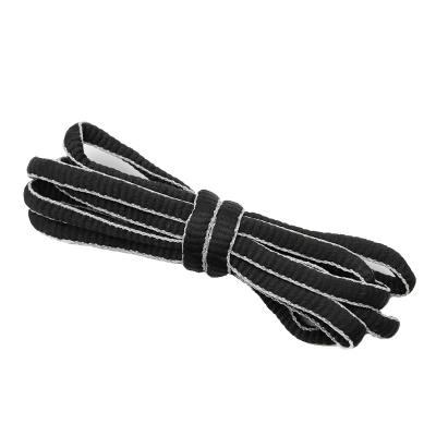 China Flat laces manufacturer Coolstring Customized Oval Support metallic laces best price 120CM long for fashionable shoes for sale