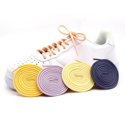 China Other Coolstring Manufacturer 0.45cm width high quality sports round solid color magnetic shoe laces for Yezzy 750 and jordans shoes for sale