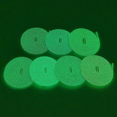 China Coolstring High Quality Professional Fluorescent Luminous Round Party Laces Supports Custom Length and Size For Men's Casual Shoes for sale