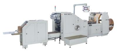 China Roll Feeding Square Bottom Paper Bag Machine for sale