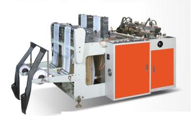 China High-speed Double-channels Heat-sealing & Cold-cutting Bag-making Machine for sale