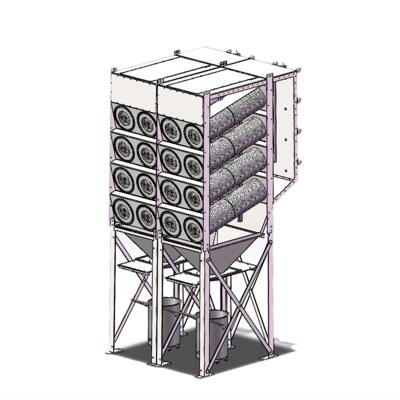 China Modular Central Industrial Dust Collection System Welding Dust Collector for sale