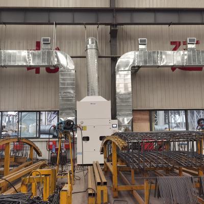 China Garment Shops Industrial Dust Collector For Centralized Welding Fume Extraction And Other Air Purification System for sale