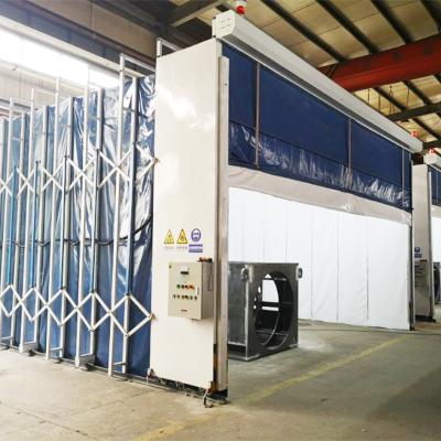 China Metal Cartridge Dust Collector Booth Metal Dust Collection Booth Working Dry Grinding Booth for sale