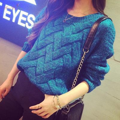 China New Designed Fashion Popular Anti Shrinkage Anti Shrink Knit Pullover Woman Sweater for sale