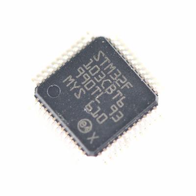 China IC MCU 32BIT 128KB FLASH 48LQFP STM32F103 STM32F103CBT6 72MHz for sale