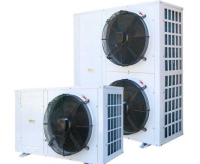 China 2HP to 3HP one fan  Box type Air cooled condenser series Extended orientation air outlet from side for sale