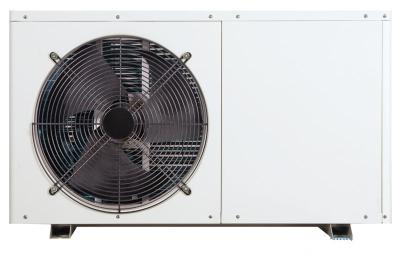 China one fan two fans Small 5HP Air cooled Double fans Box type Air outlet from side condenser for sale