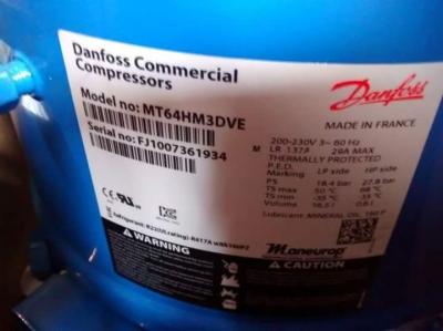 China Pistão hermético do compressor MT64HM3DVE França Maneurop de R22 Danfoss Maneurop que reciproca o compressor à venda