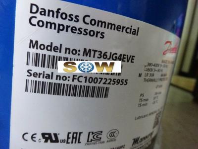 China Pistão comercial de França Maneurop do compressor de MT36JG4EVE R22 Danfoss que reciproca o compressor do compressor à venda