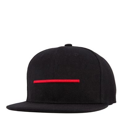 China JOINT Custom 6 Panel Black Acrylic Diy Stock 3d Blast Embroidery Snapback Hat Cheap for sale