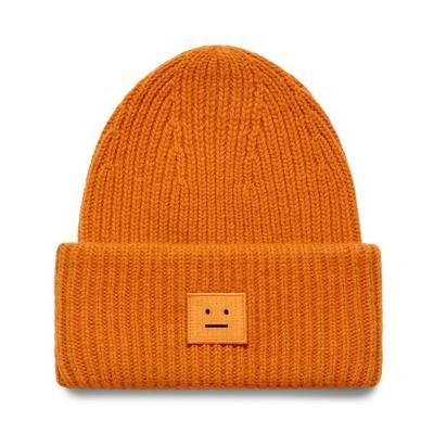 China COMMON High Quality Custom Winter Women's Acrylic Jacquard Knitted Alpaca Embroidered Beanie Hat for sale