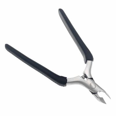 China New Style Black Grip High Quality Stainless Steel Nail Nipper à venda