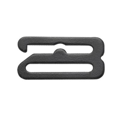 China Black Bra Strap Accessory 19mm Metal Bow Tie Buckle for sale