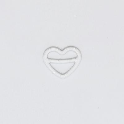 China Heart Shape 11mm Bra Adjustment Slides for sale